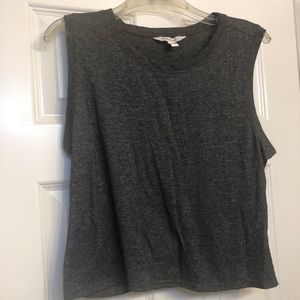 Athleta Gray knotted tank